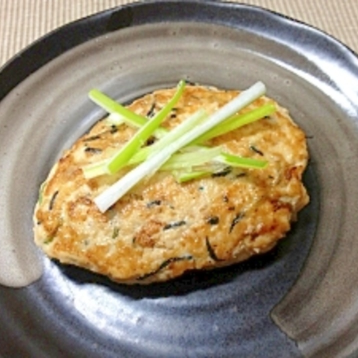 話題のタニタ風~豆腐とひじきでつくねバーグ